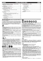 Preview for 22 page of Telwin TIG AC/DC HF/LIFT MMA Instruction Manual