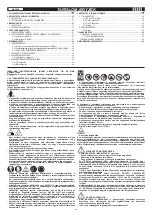 Preview for 46 page of Telwin TIG AC/DC HF/LIFT MMA Instruction Manual