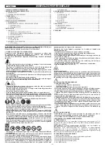 Preview for 63 page of Telwin TIG AC/DC HF/LIFT MMA Instruction Manual