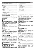 Preview for 95 page of Telwin TIG AC/DC HF/LIFT MMA Instruction Manual