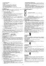 Preview for 96 page of Telwin TIG AC/DC HF/LIFT MMA Instruction Manual