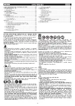 Preview for 104 page of Telwin TIG AC/DC HF/LIFT MMA Instruction Manual