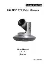 Preview for 1 page of Telycam 20X NDI User Manual