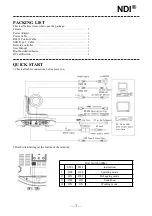 Preview for 5 page of Telycam 20X NDI User Manual