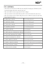 Preview for 26 page of Telycam 20X NDI User Manual