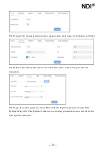 Preview for 30 page of Telycam 20X NDI User Manual