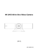 Preview for 1 page of Telycam 4K UHD All-in-One Video Camera Manual