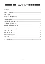 Preview for 3 page of Telycam TLC-100-HU2-10 User Manual