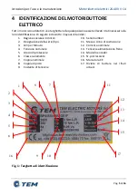 Предварительный просмотр 5 страницы TEM 24-400 V AC Series Operation And Maintenance Manual