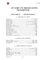 Preview for 7 page of TEM A07A2200S Maintenance And Installation Manual