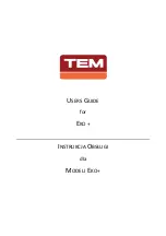 TEM EKO + User Manual preview