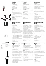 TEM EM19 Installation Instructions предпросмотр