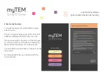 Preview for 4 page of TEM myTEM SmartHome Quick Manual