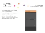 Preview for 8 page of TEM myTEM SmartHome Quick Manual