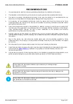 Предварительный просмотр 3 страницы Tema Telecomunicazioni AA-600/SM5 Series Technical Manual And Integration Manual