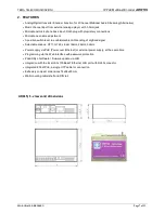 Preview for 7 page of Tema Telecomunicazioni AD615/S Product Manual