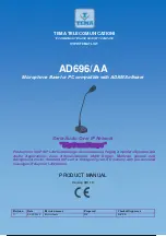 Tema Telecomunicazioni AD696/AA Product Manual preview