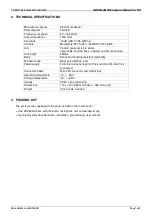 Preview for 7 page of Tema Telecomunicazioni AD696/AA Product Manual