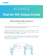 Preview for 1 page of Temboo KOSMOS Starter Kit Setup Manual