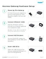 Preview for 3 page of Temboo KOSMOS Starter Kit Setup Manual