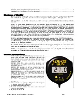 Preview for 2 page of TEMC DE-OX SUN Instruction Manual