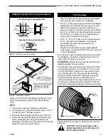 Предварительный просмотр 11 страницы Temco DV1000DSN Homeowner'S Installation And Operating Manual