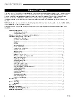 Preview for 2 page of Temco PVF7400 Series Installation And Operating Instructions Manual