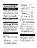 Preview for 5 page of Temco PVF7400 Series Installation And Operating Instructions Manual