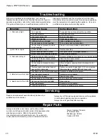 Preview for 20 page of Temco PVF7400 Series Installation And Operating Instructions Manual