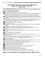 Preview for 24 page of Temco PVF7400 Series Installation And Operating Instructions Manual