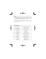 Предварительный просмотр 8 страницы Temco SG01 Owner'S Manual