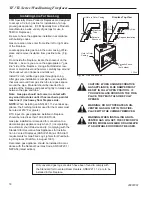 Предварительный просмотр 18 страницы Temco TF36 Homeowner'S Installation And Operating Manual