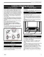 Preview for 7 page of Temco VF36RN Homeowner'S Installation And Operating Instructions Manual