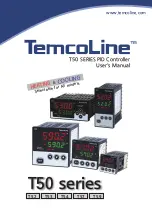 Preview for 1 page of Temcoline T50 Series User Manual