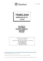 Preview for 67 page of Temelsan DK 1500 LS User Manual