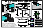 Preview for 1 page of TEMO 10' X 10' FIXED CAPRI Assembly Manual