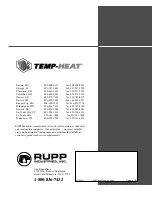 Preview for 24 page of Temp-Heat THP-400A Installation And Service Manual