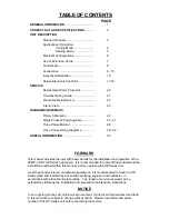 Preview for 2 page of Tempair TC-12HP Engineering, Installation And Service Manual