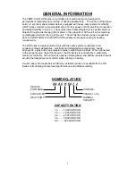 Preview for 3 page of Tempair TC-12HP Engineering, Installation And Service Manual