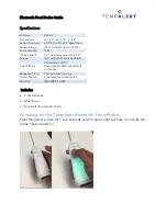 Preview for 2 page of TempAlert Bluetooth Smart Probe User Manual