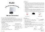 Preview for 6 page of Temper KLD2 Instructions Manual