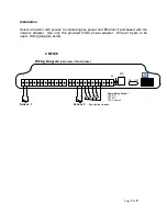 Предварительный просмотр 3 страницы Temperature Guard CM705E Operation Manual