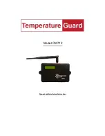 Temperature Guard CM712 Manual And Installation Instructions preview