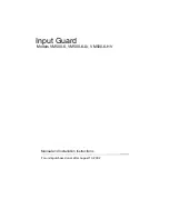 Temperature Guard Input Guard VM500-6 Manual And Installation Instructions preview