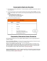 Preview for 6 page of Temperature Guard VM605 Manual And Installation Instructions