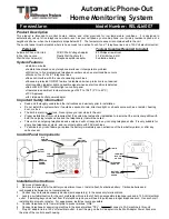 TEMPerature Products RELALM007 Manual preview