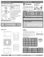 Preview for 2 page of TEMPERED Airwall-250 Series Installation Instructions