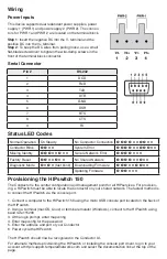 Предварительный просмотр 3 страницы TEMPERED HIPswitch 150e Platform Manual