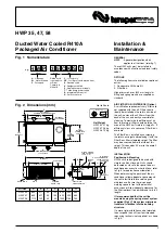 Preview for 1 page of TemperZone HWP 35 Installation & Maintenance