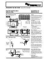 Предварительный просмотр 1 страницы TemperZone ISD 80K Installation & Maintenance